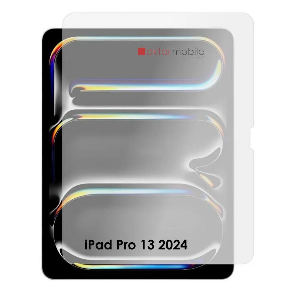 iPad Pro 13 M4 2024 uyumlu Paper Like Ekran Koruyucu Kağıt Hissi Tasarım Mat Yüzey Nano Esnek