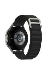 Samsung Galaxy Watch 5 40 / 44 mm uyumlu Kordon Alpine Loop Kumaş Örgü Kayış