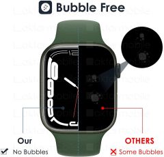 Apple Watch 7 45 mm uyumlu Ekran Koruyucu TPU Saat Ekranı Koruma