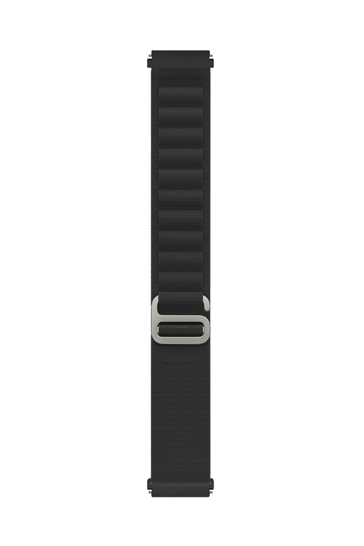 Amazfit GTS uyumlu Kordon Alpine Loop Kumaş Örgü Kayış