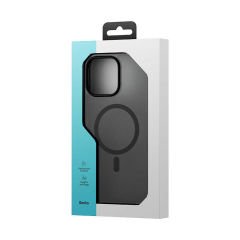 Apple iPhone 14 Pro Max Kılıf Kenarları Silikon Airbagli Mat Arka Yüzey Benks Icesand Kapak