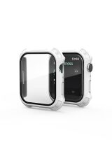 Apple Watch 8 41 mm uyumlu Ekran Koruyucu Anti-Shock Kasa Koruma Mat Tasarım Tüm Gövde Kapak