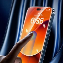 Apple iPhone 15 Pro ​​​​Benks Air Shield Ekran Koruyucu 10 Adet