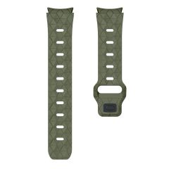 Samsung Galaxy Watch FE 40 mm Silikon Kordon Geometrik Desenli Spor Tasarım Premium Kayış