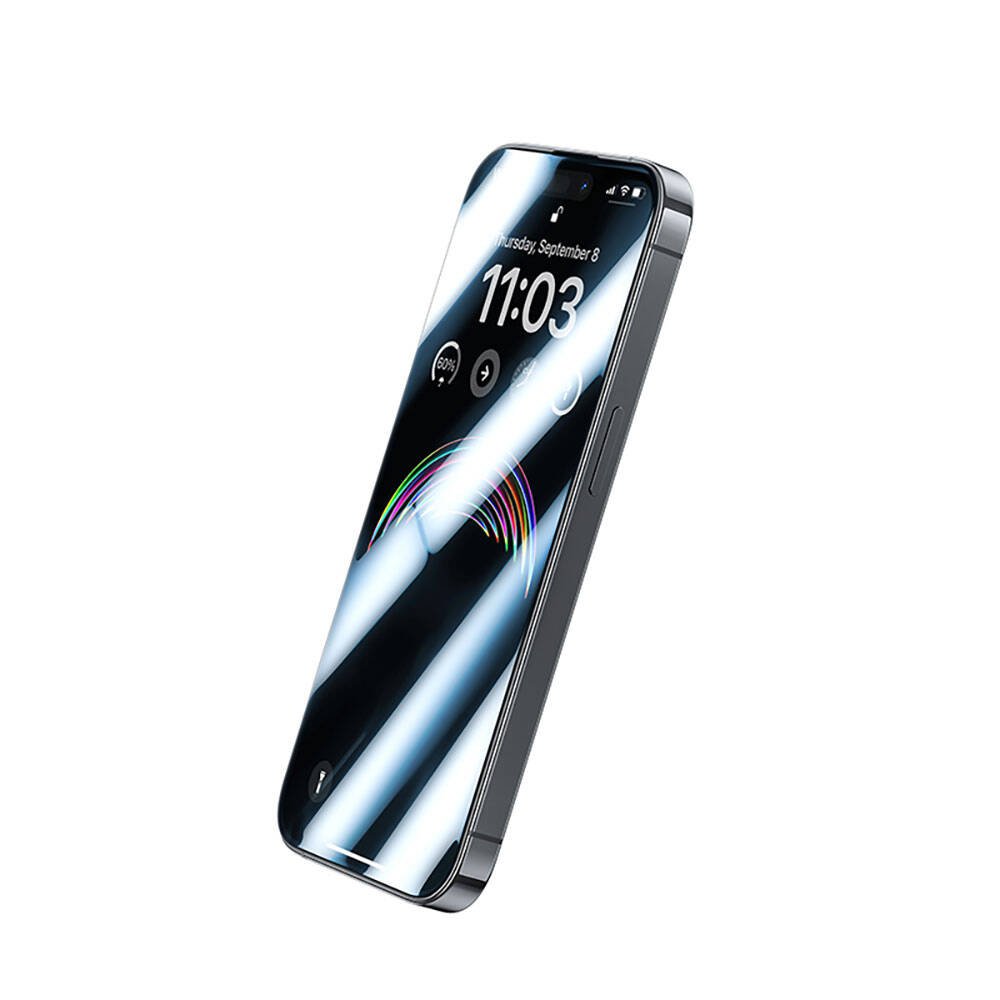 Apple iPhone 14 Pro Benks Anti-Dust Toz Önleyici Özellikli Gaming Ekran Koruyucu Siyah
