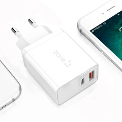 USB / PD Hızlı Şarj Aleti Cihazı Başlığı 3.4A 18W Qualcomm 3.0