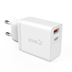 USB / PD Hızlı Şarj Aleti Cihazı Başlığı 3.4A 18W Qualcomm 3.0