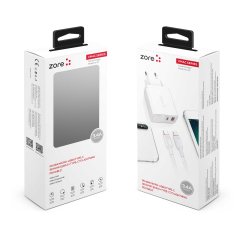 USB PD Hızlı Şarj Aleti Cihazı 3.4A Lightning PD Kablo 18W QC 3.0
