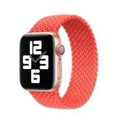Apple Watch Kordon Örgü Solo Loop Kayış Tek Parça - 12 Renk
