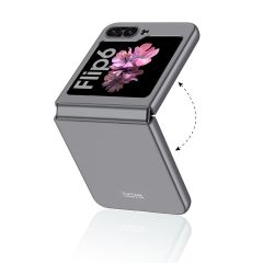 Samsung Galaxy Z Flip 6 uyumlu Kılıf Premium Kapak Kamera Korumalı Mat Tasarım İnce Yapılı