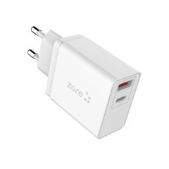 USB PD Hızlı Şarj Aleti Cihazı 3.4A + Lightning Kablo 18W QC 3.0