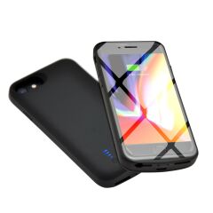Apple iPhone 7 uyumlu Şarjlı Kılıf 5500 mAh Bataryalı Kapak