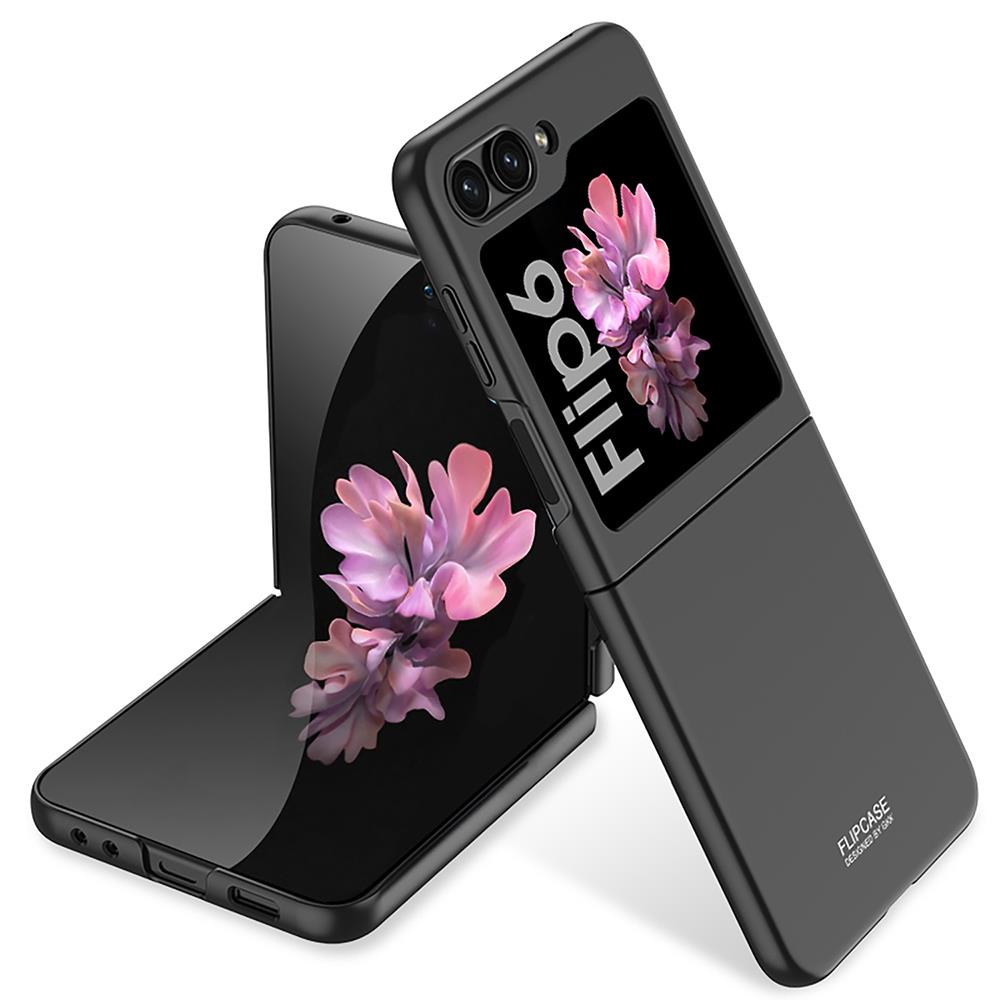 Samsung Galaxy Z Flip 6 uyumlu Kılıf Premium Kapak Kamera Korumalı Mat Tasarım İnce Yapılı Siyah