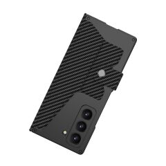 Samsung Galaxy Z Fold 6 uyumlu Kalemlikli Standlı Kılıf Kamera Korumalı Çıtçıtlı Premium Kapak