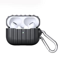 Apple Airpods Pro Kılıf Şeritli Bavul Tasarım Silikon Kılıf
