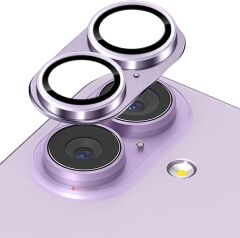 iPhone 17 Uyumlu Tam Kaplayan Kamera Lens Koruyucu Titanyum Kaplama Anti-Reflective