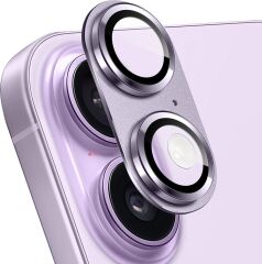 iPhone 17 Uyumlu Tam Kaplayan Kamera Lens Koruyucu Titanyum Kaplama Anti-Reflective