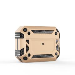 Apple Airpods Pro Kılıf Zırh Koruma Tank - Sert PC & Silikon - 6 Renk
