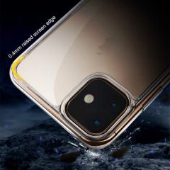 Apple iPhone 11 Kılıf Benks Magic Crystal Clear Glass Kapak Renksiz