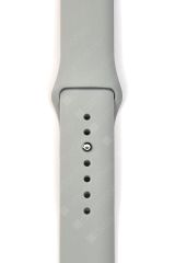 Huawei Watch GT 2 Pro Uyumlu Silikon Kordon Premium Spor Kayış Jel Silikon Spor Kordon Gri