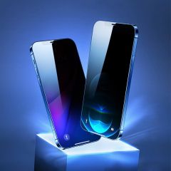 iPhone 11 Hayalet Ekran Koruyucu & Hızlı Kurulum Aparatı - Anti-Dust Toz Geçirmez - Privacy