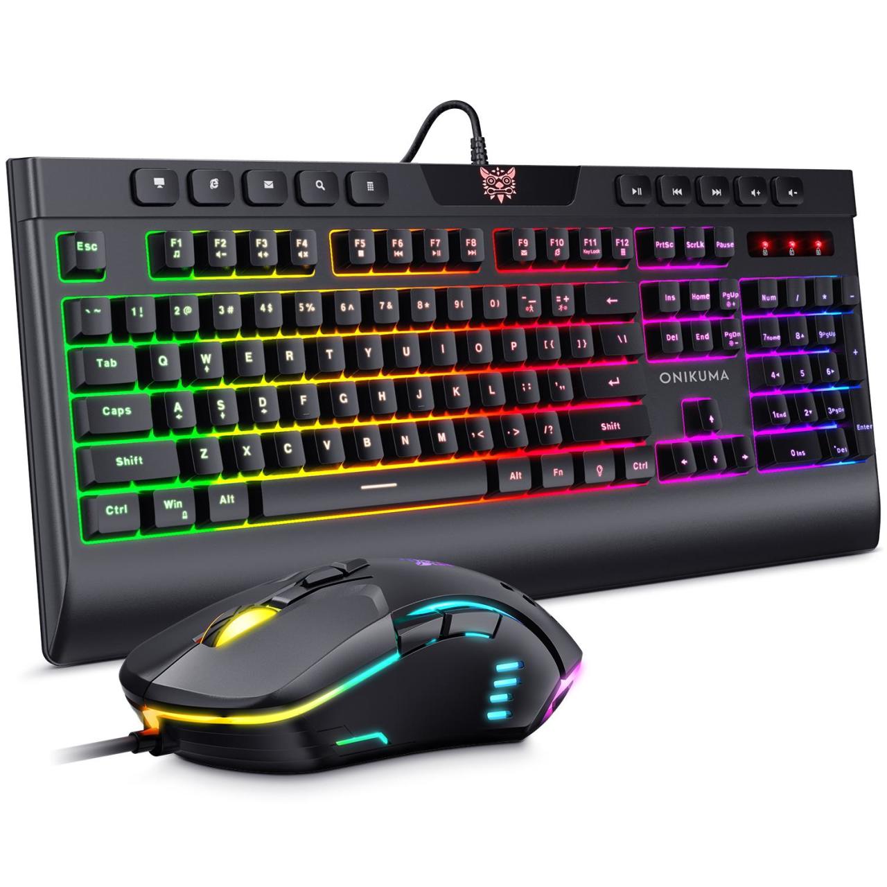 Onikuma G21 RGB Gaming Oyuncu Klavye Mouse Set