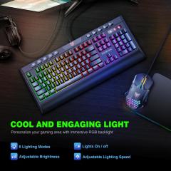 Onikuma G21 RGB Gaming Oyuncu Klavye Mouse Set