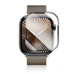 Apple Watch 10 42 mm uyumlu Ekran Koruyucu 3D Tam Kapatan Kavisli PPMA Nano Cam