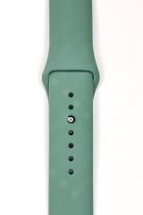 Amazfit GTR 42 mm Uyumlu Silikon Kordon Premium Spor Kayış Jel Silikon Spor Kordon Su Yeşili