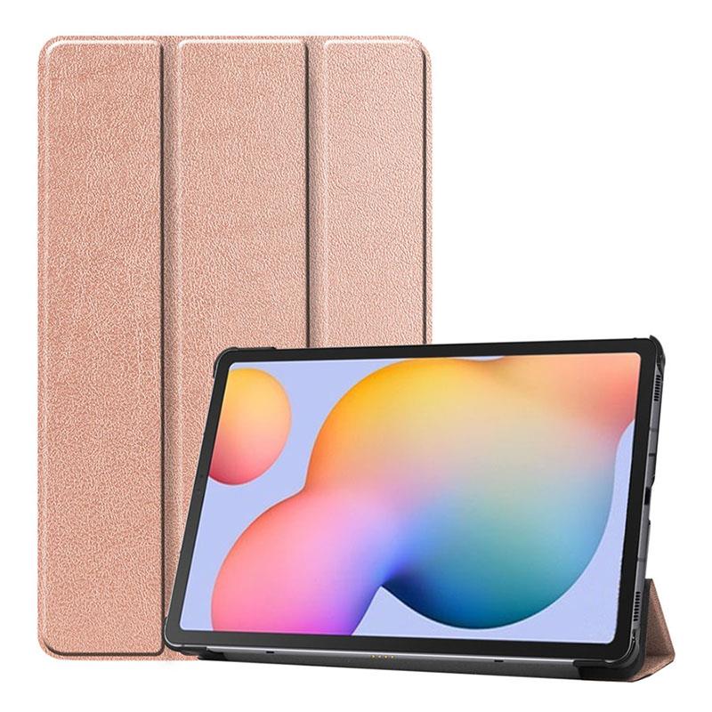 Redmi Pad Tablet 10.6'' 2022 Kılıf Standlı Flip Smart Akıllı Kapak Uyku Modlu Tablet Kılıfı Rose Gold