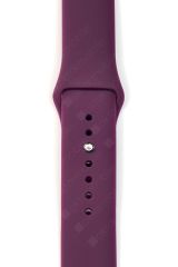 Samsung Gear Sport Uyumlu Silikon Kordon Premium Spor Kayış Jel Silikon Spor Kordon Mor