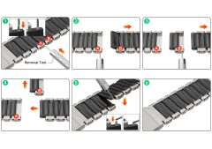 Apple Watch Ultra 2 3 49 mm uyumlu Titanyum Kordon Silikon İç Yüzey Hafif Premium Kayış