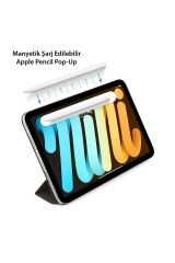 iPad Pro 12.9 5. Nesil Tablet Kalemi Manyetik Şarjlı Avuç İçi Reddi Eğim Özellikli Kalem Pencil