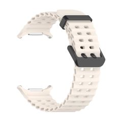 Samsung Galaxy Watch Ultra 47 mm uyumlu Silikon Spor Kordon Özel Pim Soft Jel Silikon Kayış