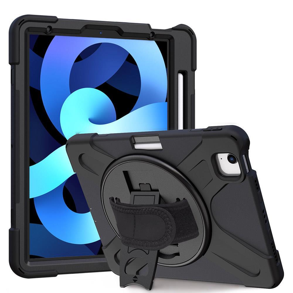iPad Air 4 Kılıf 10.9'' 2020 Standlı Tam Koruma Defender Tablet Kılıfı Zırh Tank