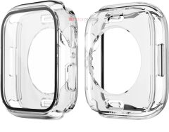 Apple Watch 10 46 mm uyumlu Ekran Koruyucu 360° Kasa Koruma Tüm Gövde Kapak Ön Arka Darbe Emici