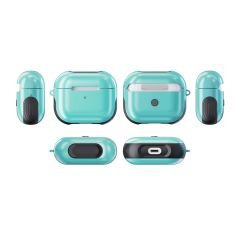 Airpods 3. Nesil Uyumlu Kılıf Anti-Shock Kulaklık Kılıfı Darbe Emici Tam Koruma Shockproof Yeşil