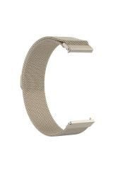 Huawei Watch GT4 41 mm (18 mm) Uyumlu Mıknatıslı Hasır Metal Örgü Kordon Milanese Kayış Milano Loop