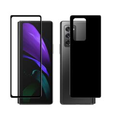 Samsung Galaxy Z Fold 2 Ön Arka 5D Temperli Ekran Koruyucu