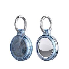 Apple Airtag Anahtarlık & Kılıf - Renkli Şeffaf Kılıf - 6 Renk