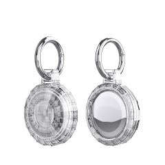 Apple Airtag Anahtarlık & Kılıf - Renkli Şeffaf Kılıf - 6 Renk