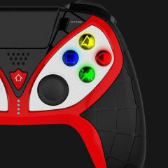 PS4 Oyun Kolu Titreşimli & Touchpad - Kablosuz Bluetooth Gamepad - Wireless Joystick