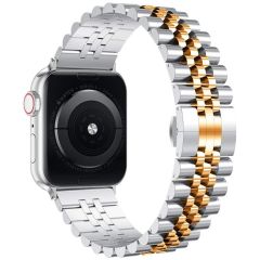 Apple Watch Ultra 49 mm uyumlu Metal Kordon Rolex Style Kayış Jubilee Bilezik
