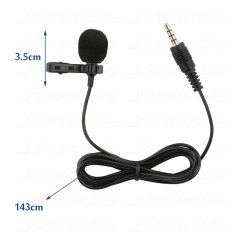 Yaka Mikrofonu Lavalier Canlı Yayın Youtube Video 150 cm
