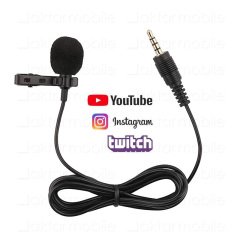 Yaka Mikrofonu Lavalier Canlı Yayın Youtube Video 150 cm