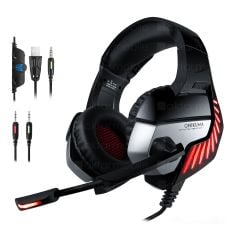 ONIKUMA K5 PRO Gaming Kulaklık Profesyonel Mikrofonlu Oyuncu Kulaklığı Premium Headset PC/PS/XBOX