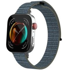 Huawei Watch Fit 3 uyumlu Spor Loop Kordon Hasır Örgü Kayış Cırt Cırtlı Velcro