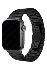 Apple Watch Ultra 49 mm uyumlu Metal Kordon Premium Paslanmaz Çelik Kayış