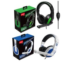 Gaming Kulaklık Oyuncu Kulaklığı - 3.5 mm - 3D Surround Stereo - Xbox / PS4 / PC / iOS / Android Beyaz