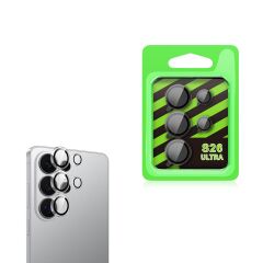 Galaxy S26 Ultra uyumlu Kamera Lens Koruyucu Temperli Cam Tam Koruma